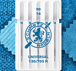 Šujmašinu adatas universālās SCHMETZ UNIVERSAL - Nr.90 (5gab.)