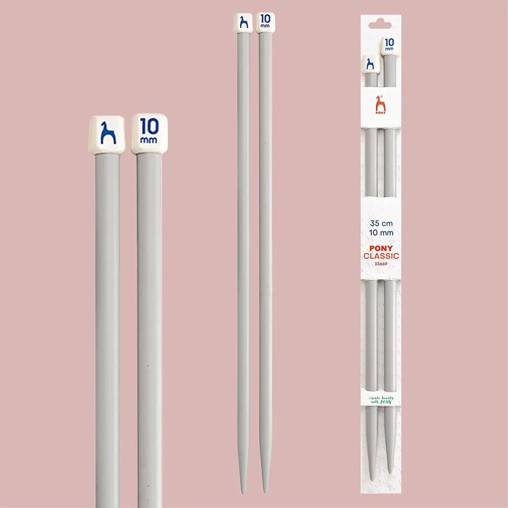 Taisnās adāmadatas Pony 35 cm 2 mm - 10mm