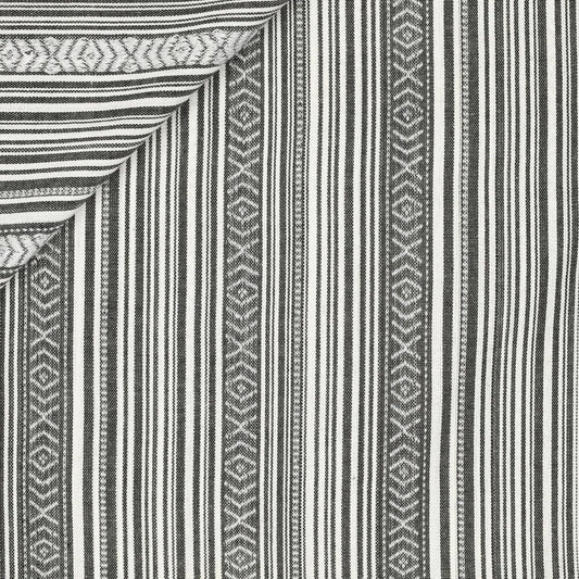 Tautiska raksta audums - pelēcīgie toni 200 g/m²