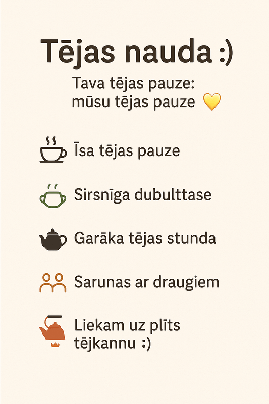 Tējas nauda :)