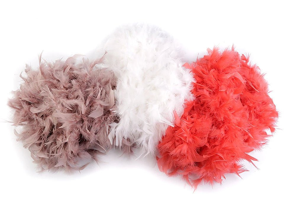 Tītara spalvu boa | 90 g, 1,8 m | dažādu krāsu