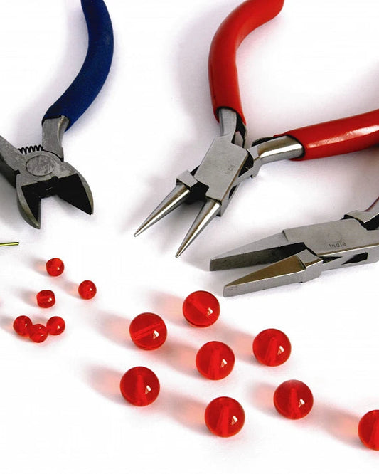 Juveliera knaiblīšu komplekts | 3 gab. | Apaļas | Griešanas | Plakanknaibles