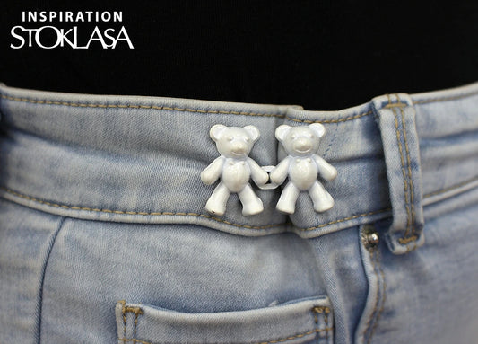 Dekoratīva sprādze– lāča dizains 20×40 mm