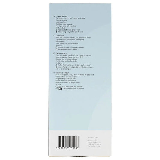 Attēls ar Zigzag šķēres Crafties 20,3 cm – pieejams Šarlotes audumi