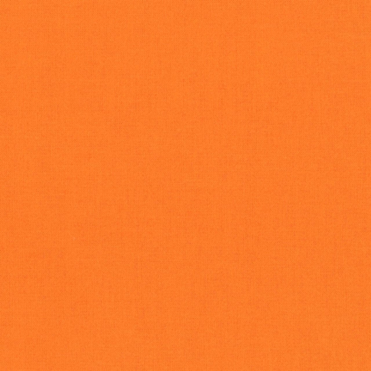 100% Kokvilnas audums-oranžs 125 g/m²