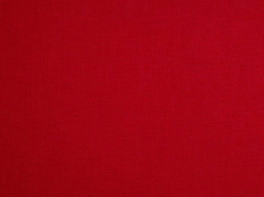 100% Kokvilnas audums-sarkans 220cm 130 g/m²