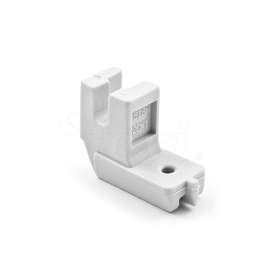 Invisible zipper foot for sewing machine