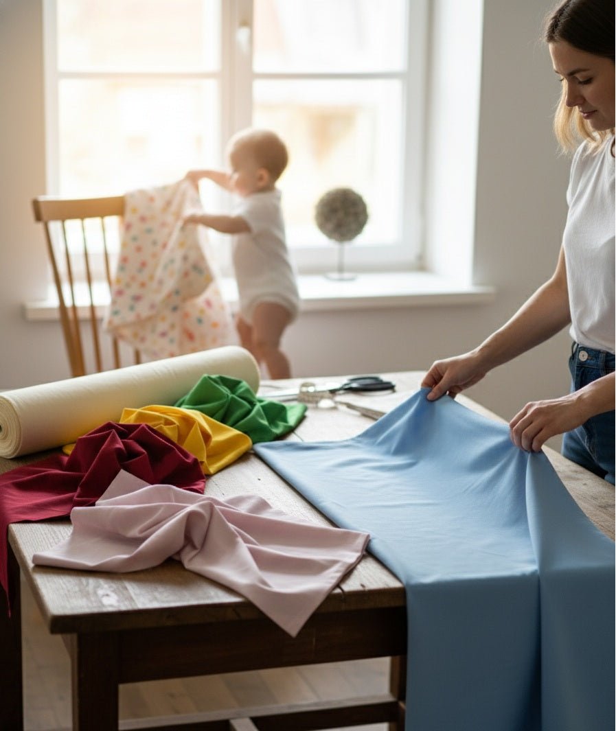 Platie 100% Kokvilnas audumi vienkrāsas