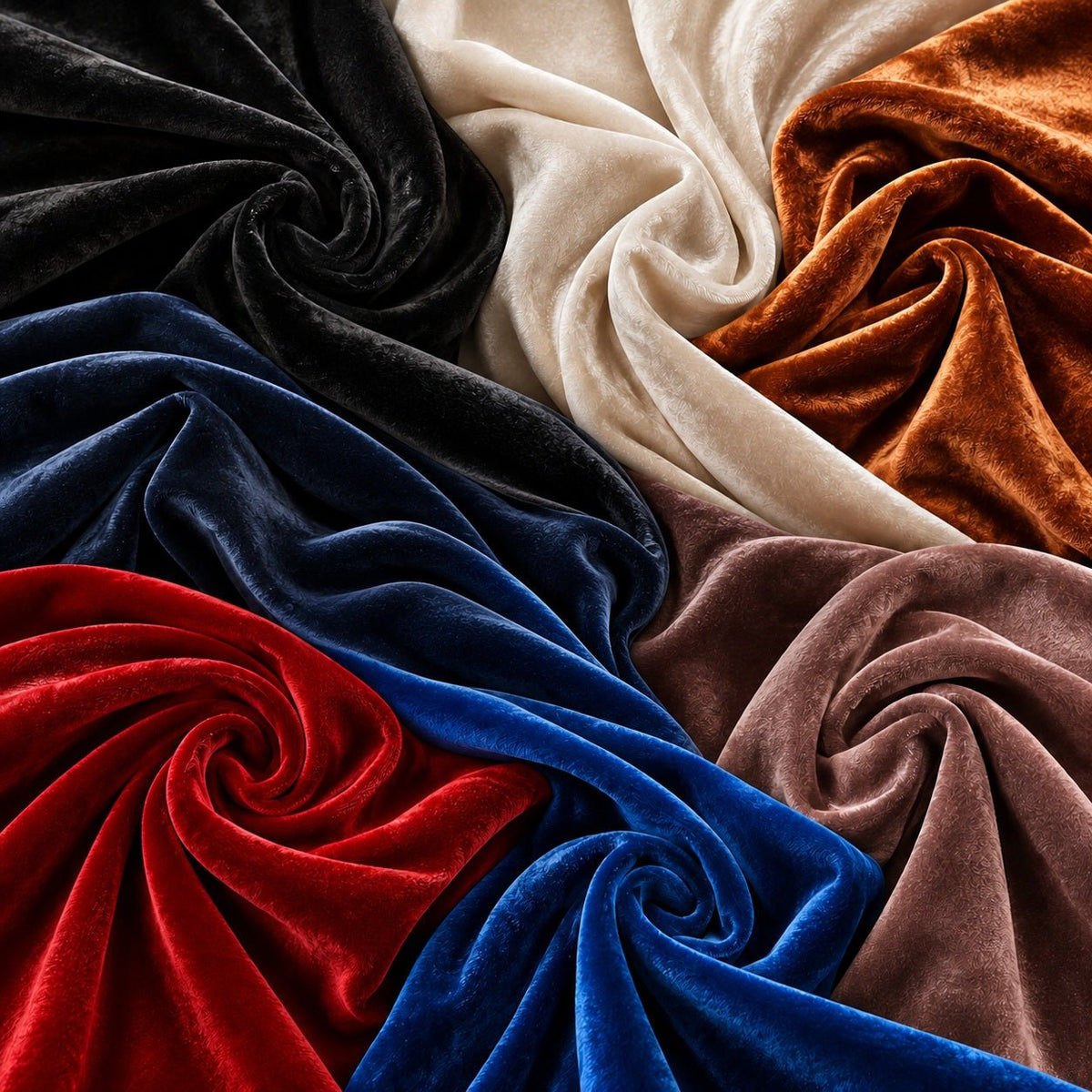 velvet with elastane - Šarlotes audumi
