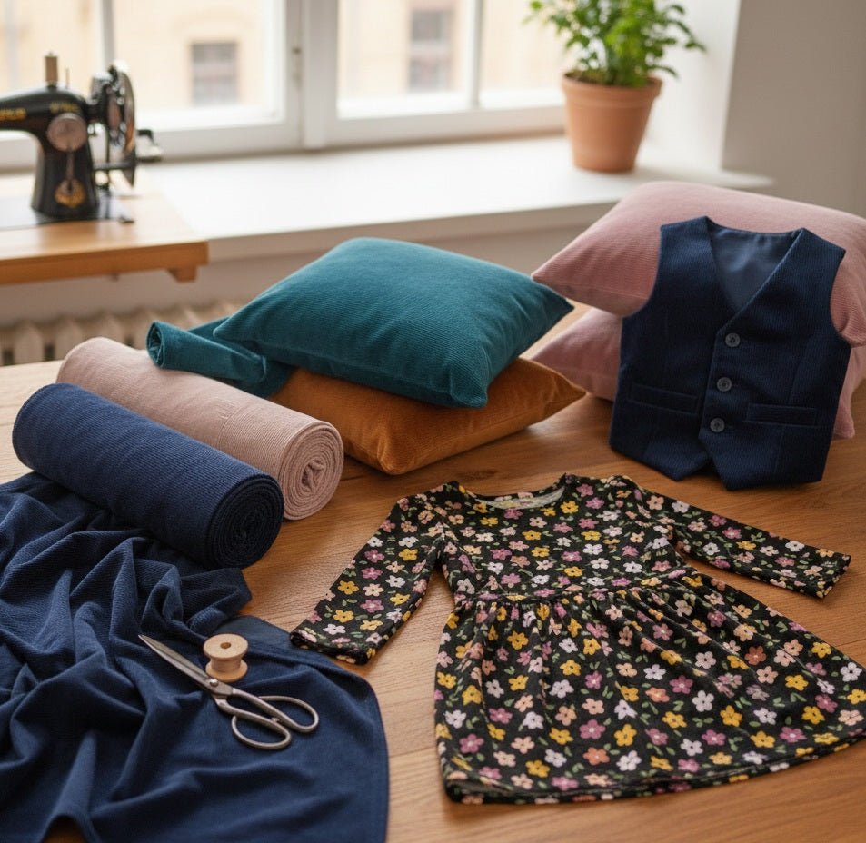Fine corduroy fabric - Šarlotes audumi