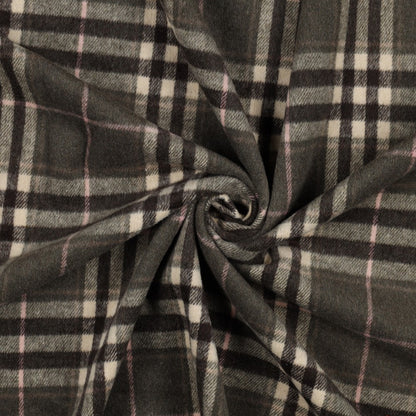 Flanelis-pelēks rūtains