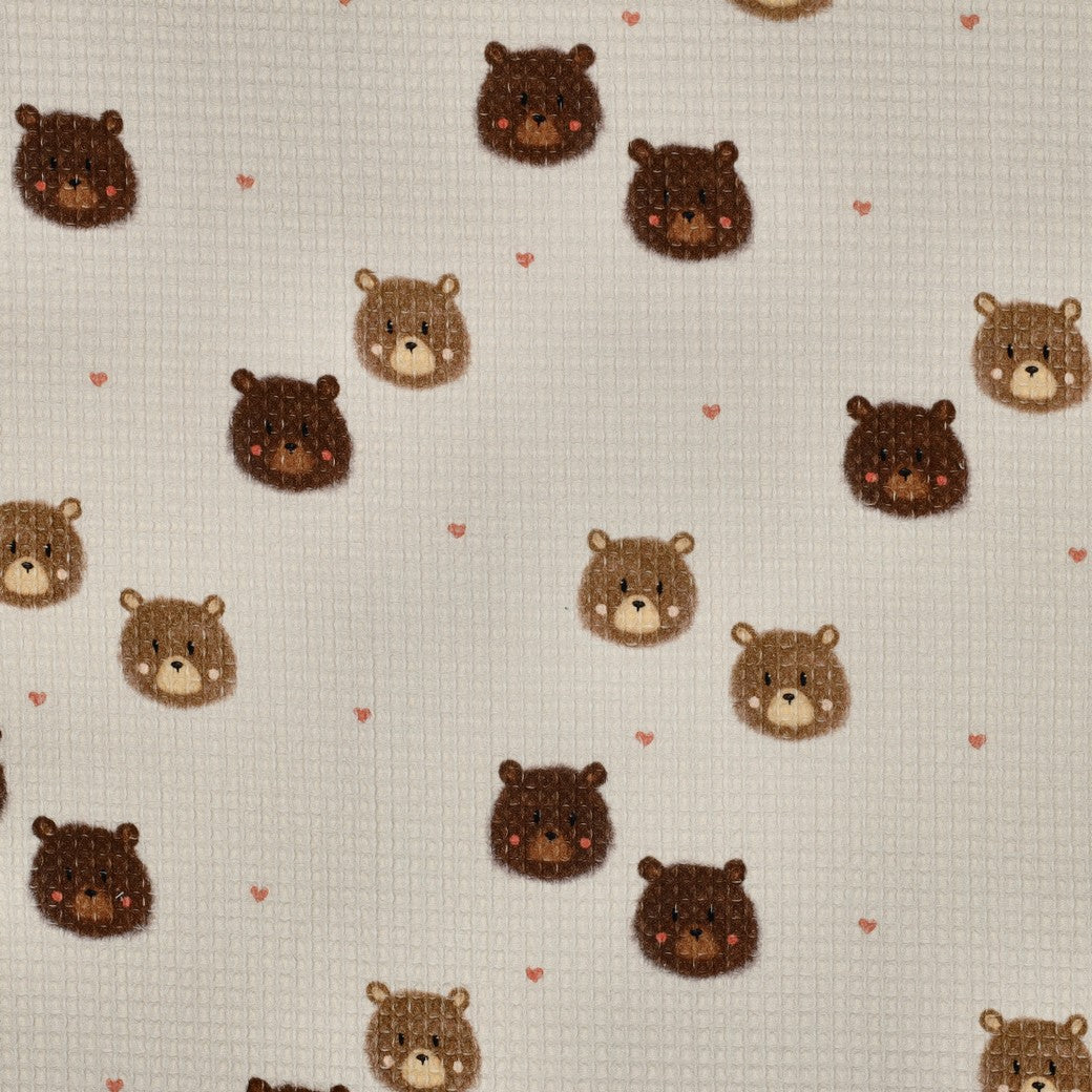 Vafeļaudums-lāči 185 g/m²