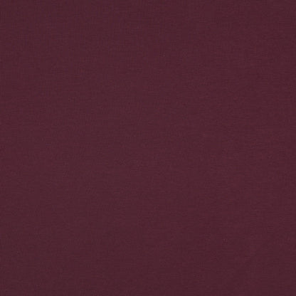 Cotton loop-knit fabric - eggplant 235 g/m²