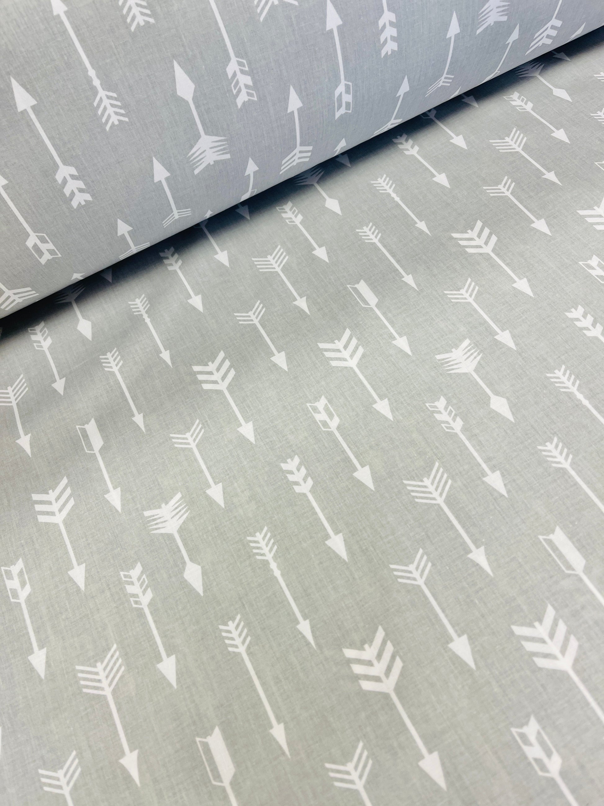 Attēls ar 100% Kokvilnas audums - bultas 125 g/m² – pieejams Šarlotes audumi