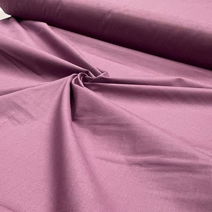 100% Cotton Fabric - Smoky Plum Tone 125 g/m²