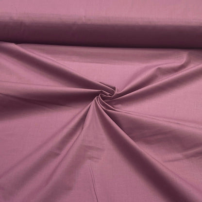 100% cotton fabric - smoky plum shade 125 g/m²