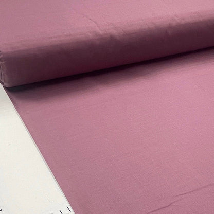 100% Cotton fabric - smoky plum shade 125 g/m²
