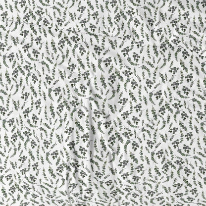 Image avec tissu 100 % coton - eucalyptus 125 g/m² (bientôt) – disponible chez Šarlotes audumi