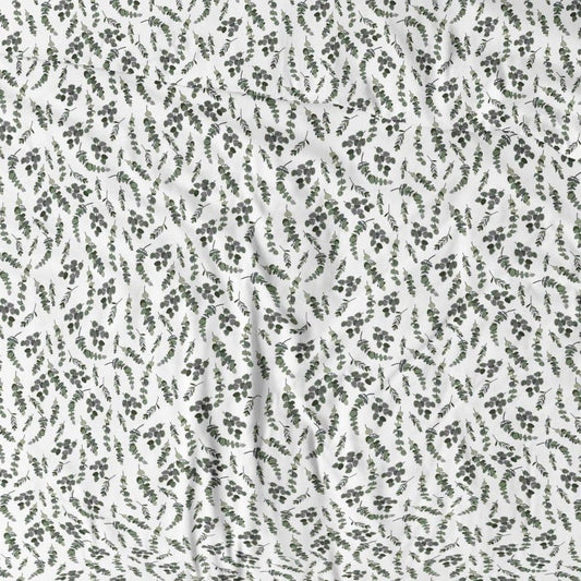 Attēls ar 100% Kokvilnas audums - eikalipti 125 g/m²(drīzumā) – pieejams Šarlotes audumi