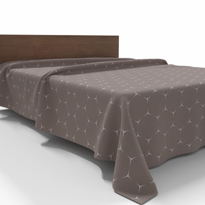 Image de tissu 100 % coton à motifs géométriques en carreaux, 220 cm, 146 g/m² – disponible chez Šarlotes audumi