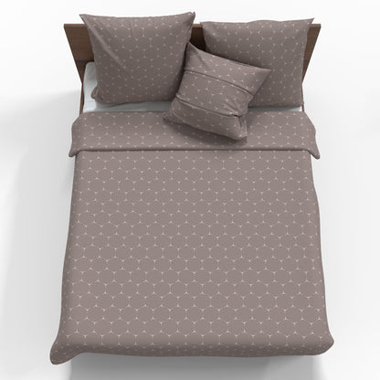 Image avec tissu 100 % coton à carreaux géométriques 220 cm 146 g/m² – disponible chez Šarlotes audumi