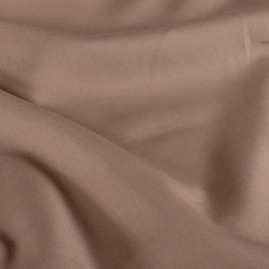 100% Kokvilnas audums - kapučino 125 g/m²