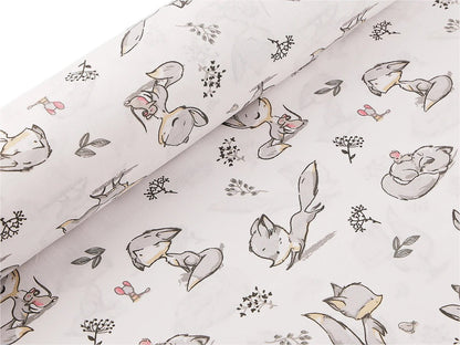 Image en tissu 100 % coton - petit renard 125 g/m² – disponible chez Šarlotes audumi
