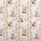 Attēls ar 100% Kokvilnas audums - lapsiņa un draugi 125 g/m² – pieejams Šarlotes audumi