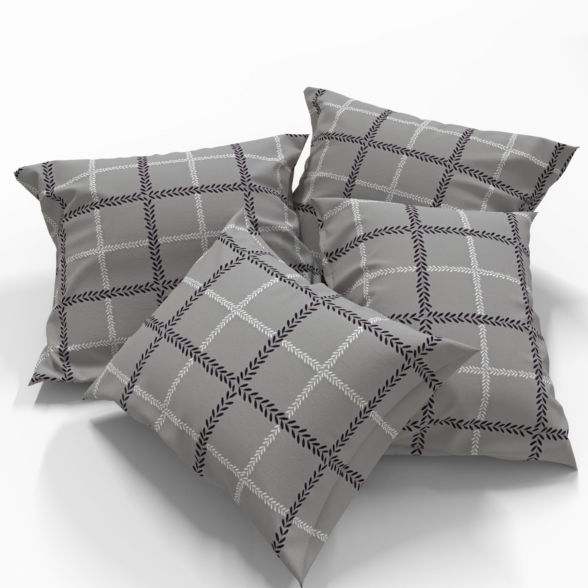 Attēls ar 100% Kokvilnas audums - mūsdienu rūtis 220cm 146 g/m² – pieejams Šarlotes audumi