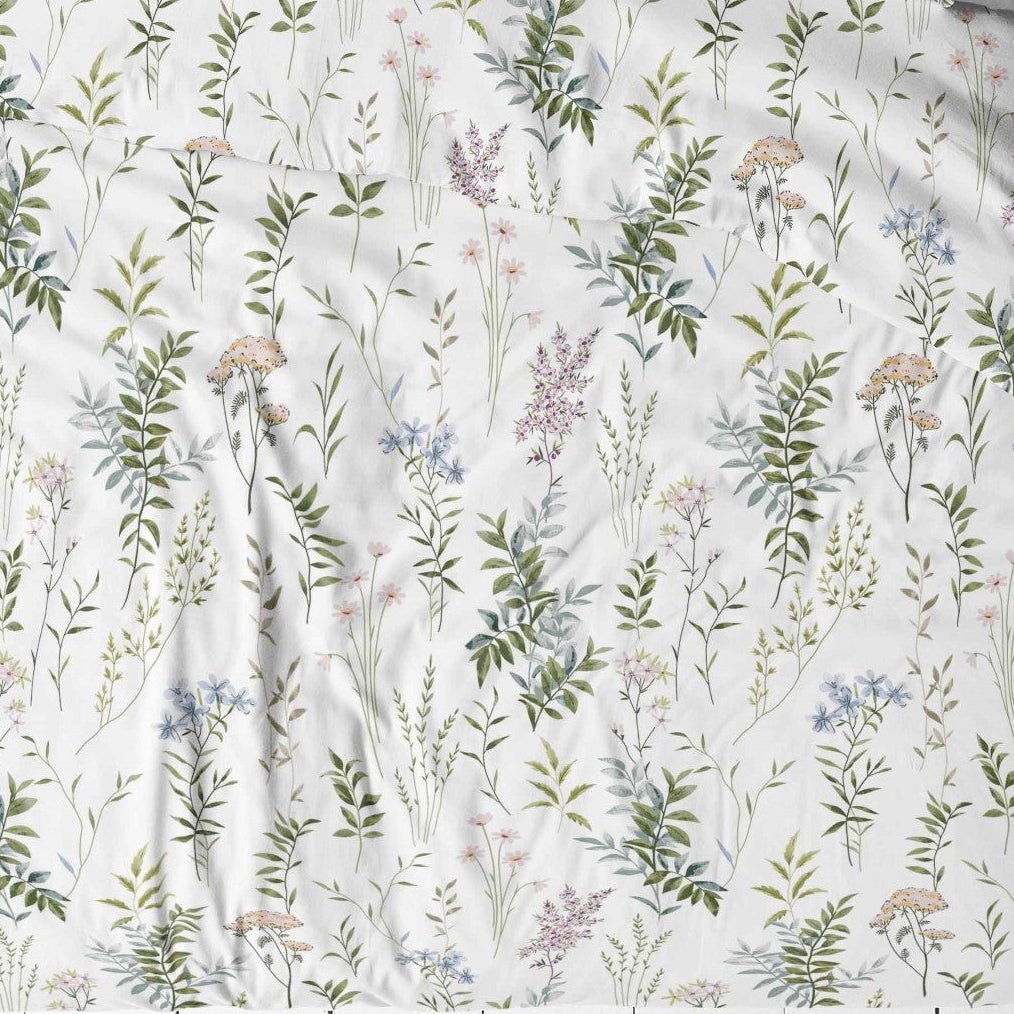 Attēls ar 100% Kokvilnas audums - pļavu augi 125 g/m²(drīzumā) – pieejams Šarlotes audumi