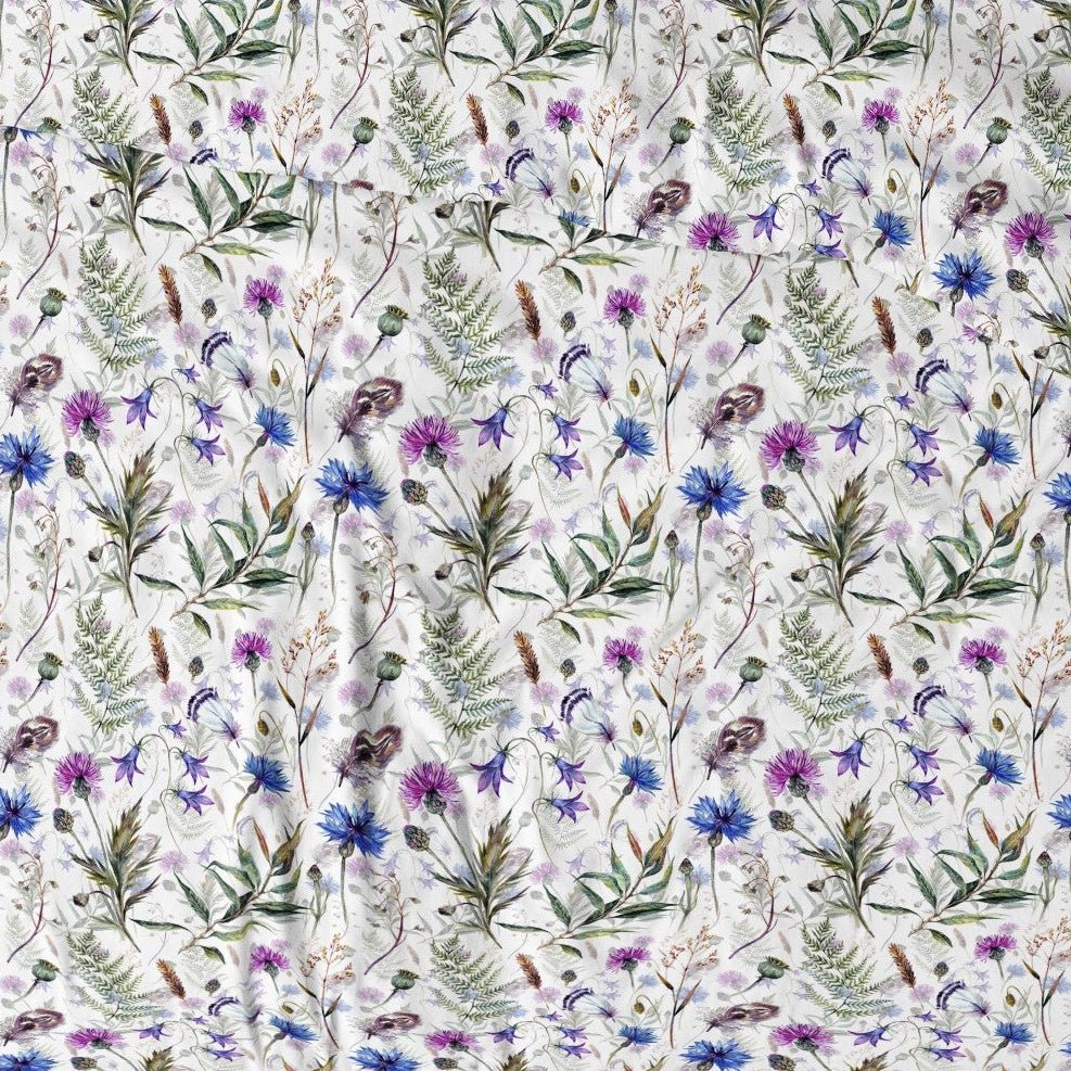 Attēls ar 100% Kokvilnas audums - rudzupuķes 125 g/m²(drīzumā) – pieejams Šarlotes audumi