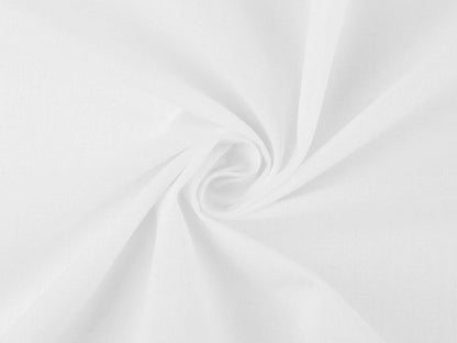 Tissu 100 % coton - blanc neige 125 g/m²