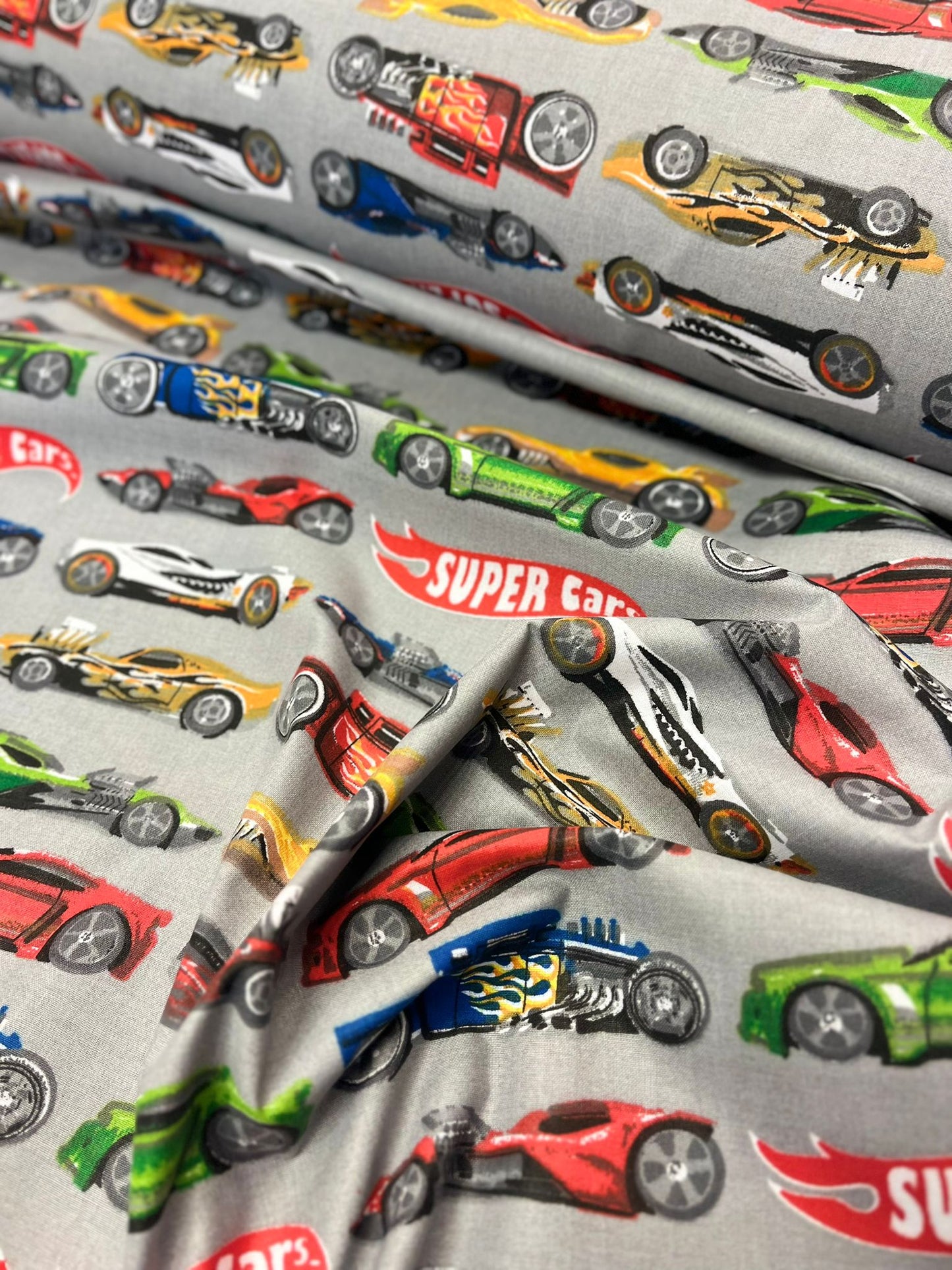 Image with 100% cotton fabric - super auto 125 g/m² – available at Šarlotes audumi