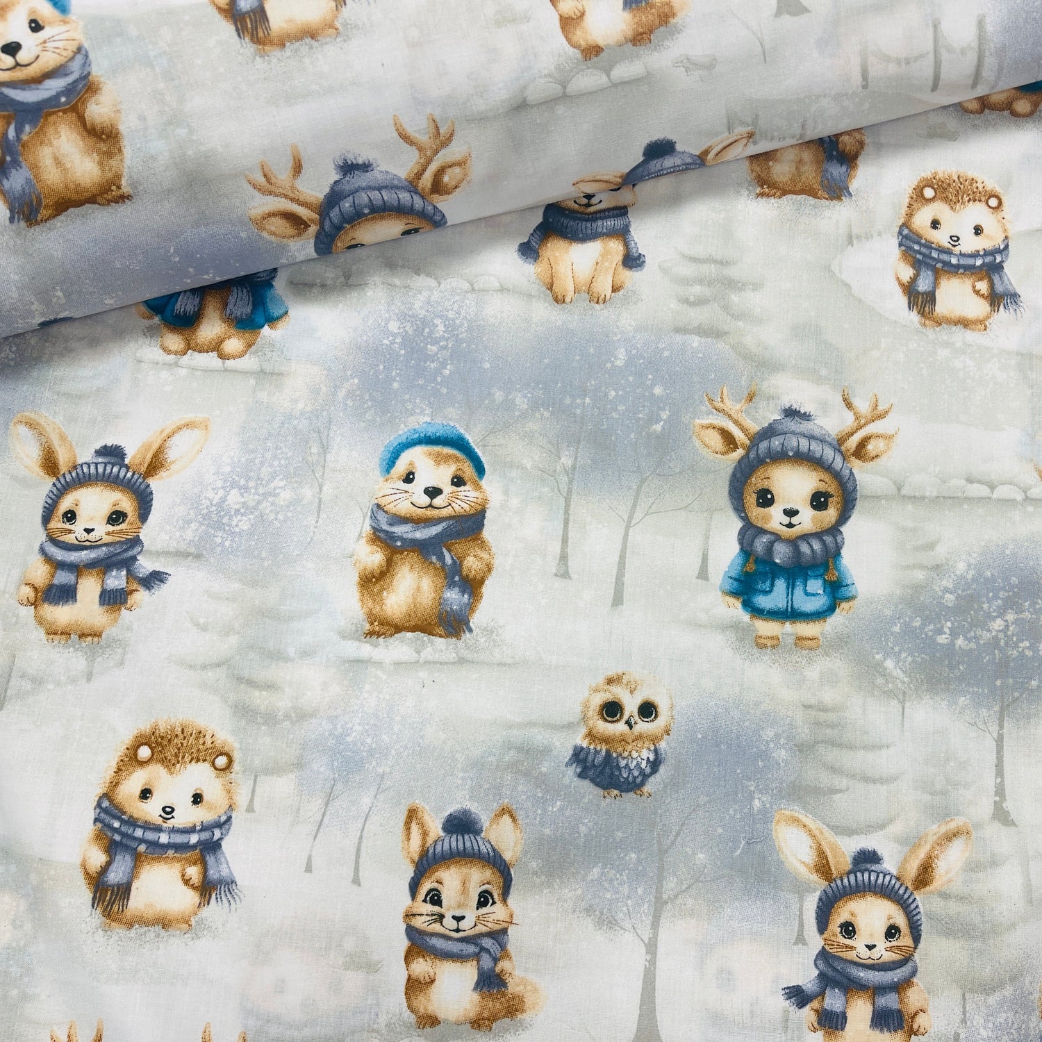 100% Kokvilnas audumi