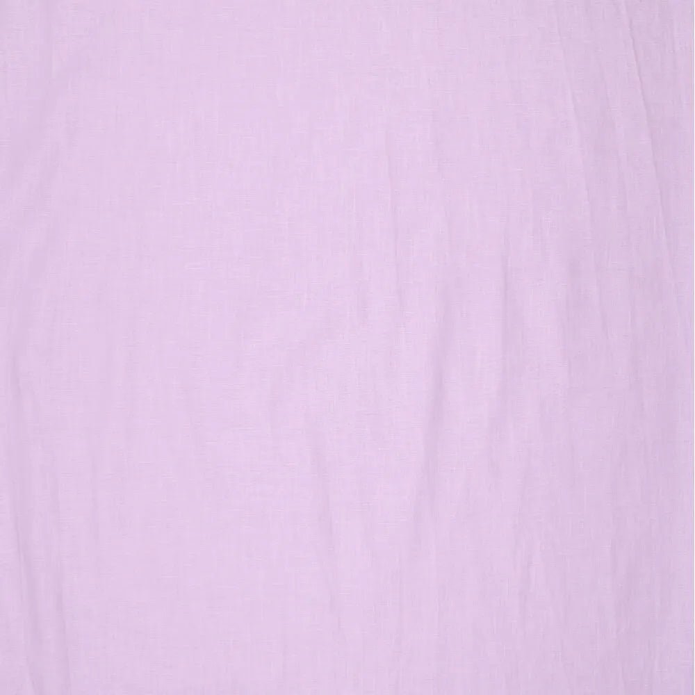 Attēls ar 100% Mīkstināts lina audums-ceriņu lillā 165 g/m² – pieejams Šarlotes audumi