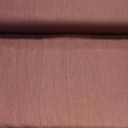 100% Mīkstināts lins - dūmakains plūmju tonis 165 g/m²