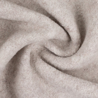 100 % tissu en laine - beige chiné 385 g/m²