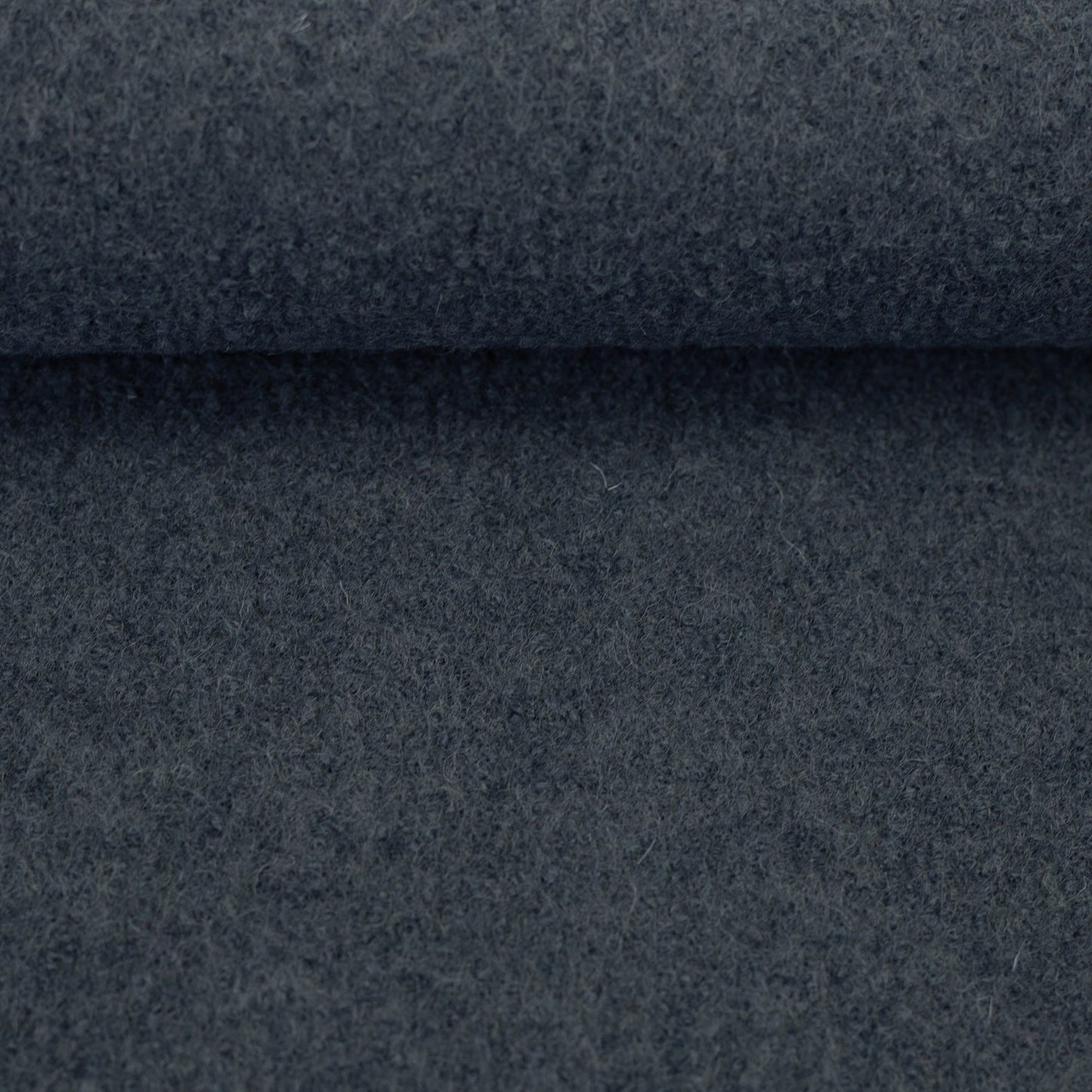 Attēls ar 100% Vilnas flīss - dūmakaini zils 385 g/m² – pieejams Šarlotes audumi