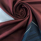 100% Zīda audums - bordo ar grafisku dizainu 80 g/m²