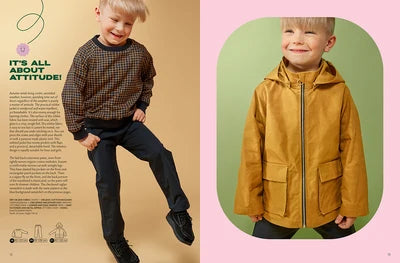 OTTOBRE design Kids Rudens – bērnu apģērbu piegrieztņu žurnāls angļu valodā