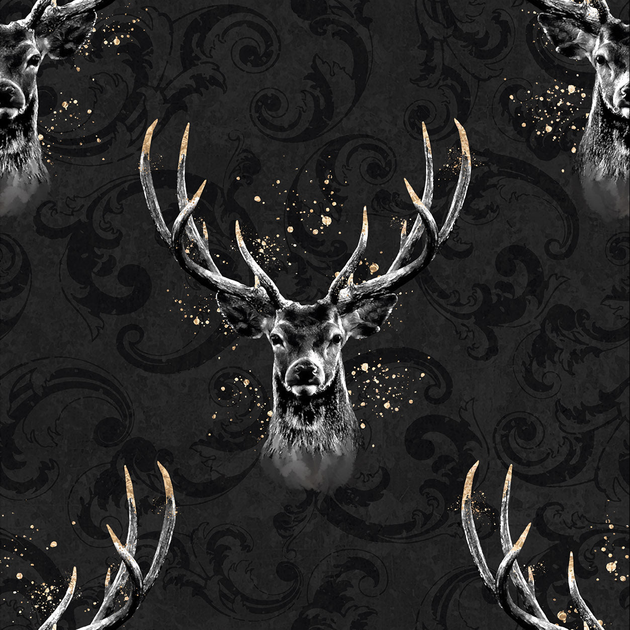 Cotton Insulated Knitwear - Deer