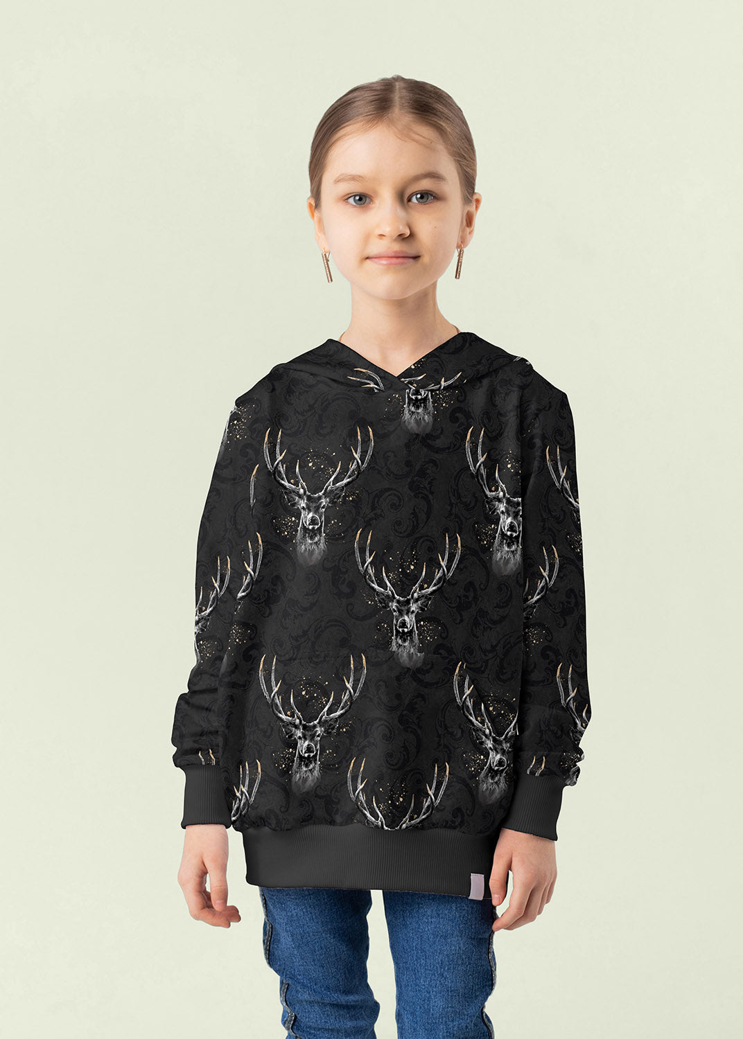 Cotton Insulated Knitwear - Deer