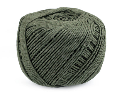 Cotton macramé cord 2–2.5 mm | assorted colours