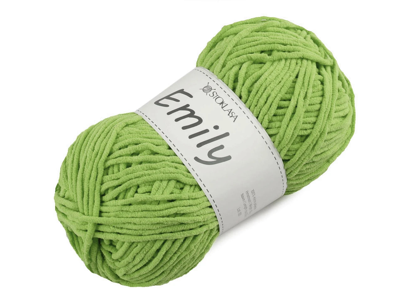 Fil à tricoter Emily - fil peluche - 100 g / 120 m