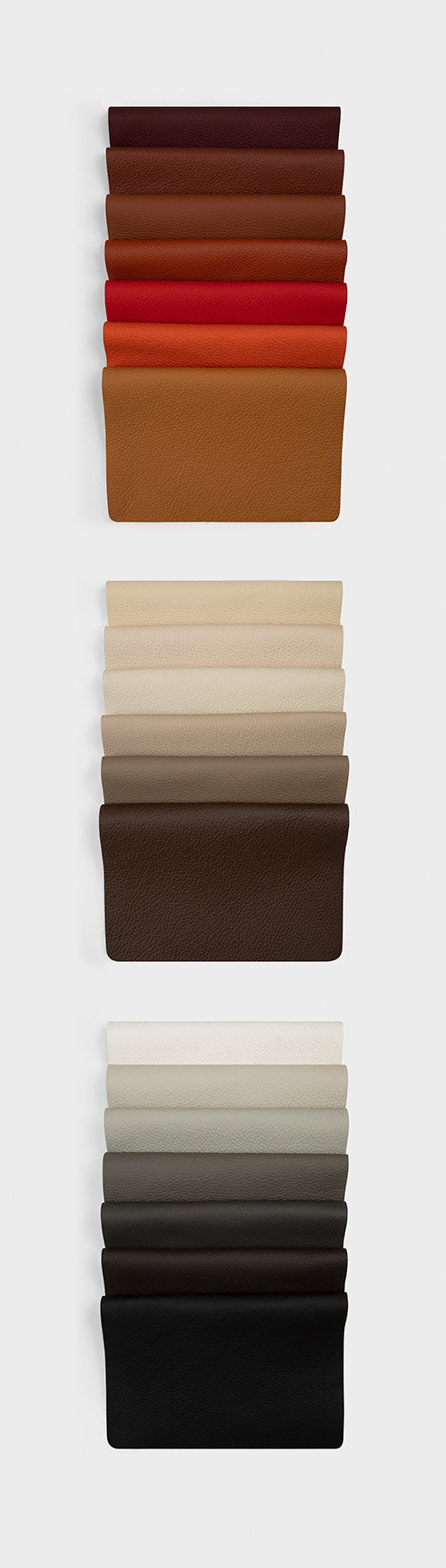 Image with 3. Natural cowhide for crafts – soft, textured and flexible, 0.9–1.1 mm – available online at Charlotte's Fabrics
