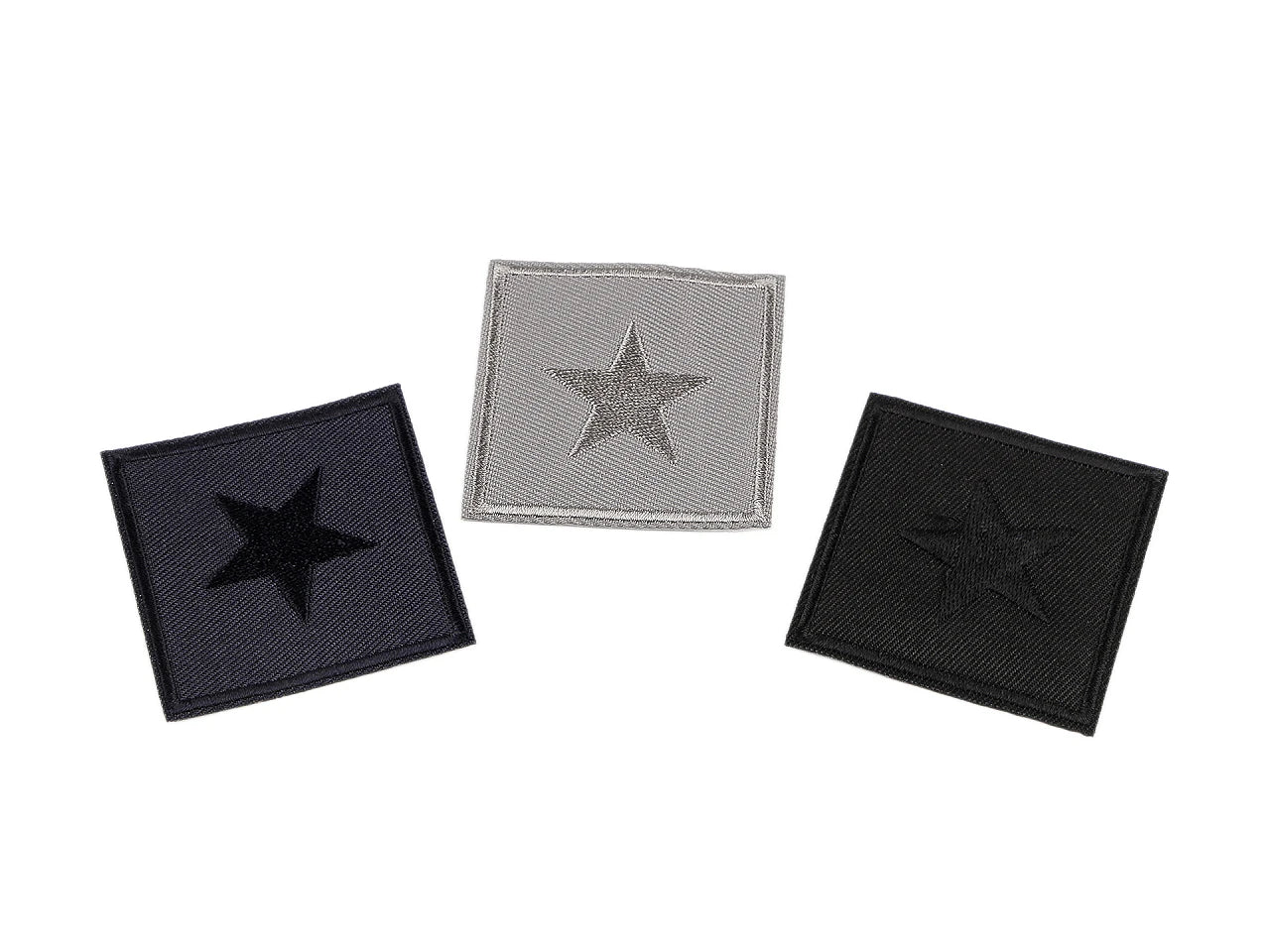 Uzgludināms ielāps, aplikācija ar zvaigzni 5,5 x 5,5 cm