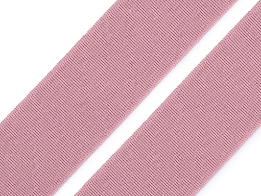Mīksta gumija 25 mm | Elastīga gumija apģērbu šūšanai-pūderrozā