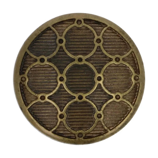 Pogas uz kājiņas 15 mm-zeltaina