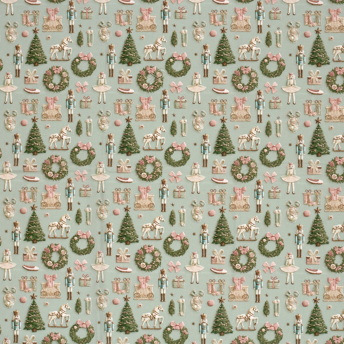 Premium 100% Cotton Fabric-Christmas Magic