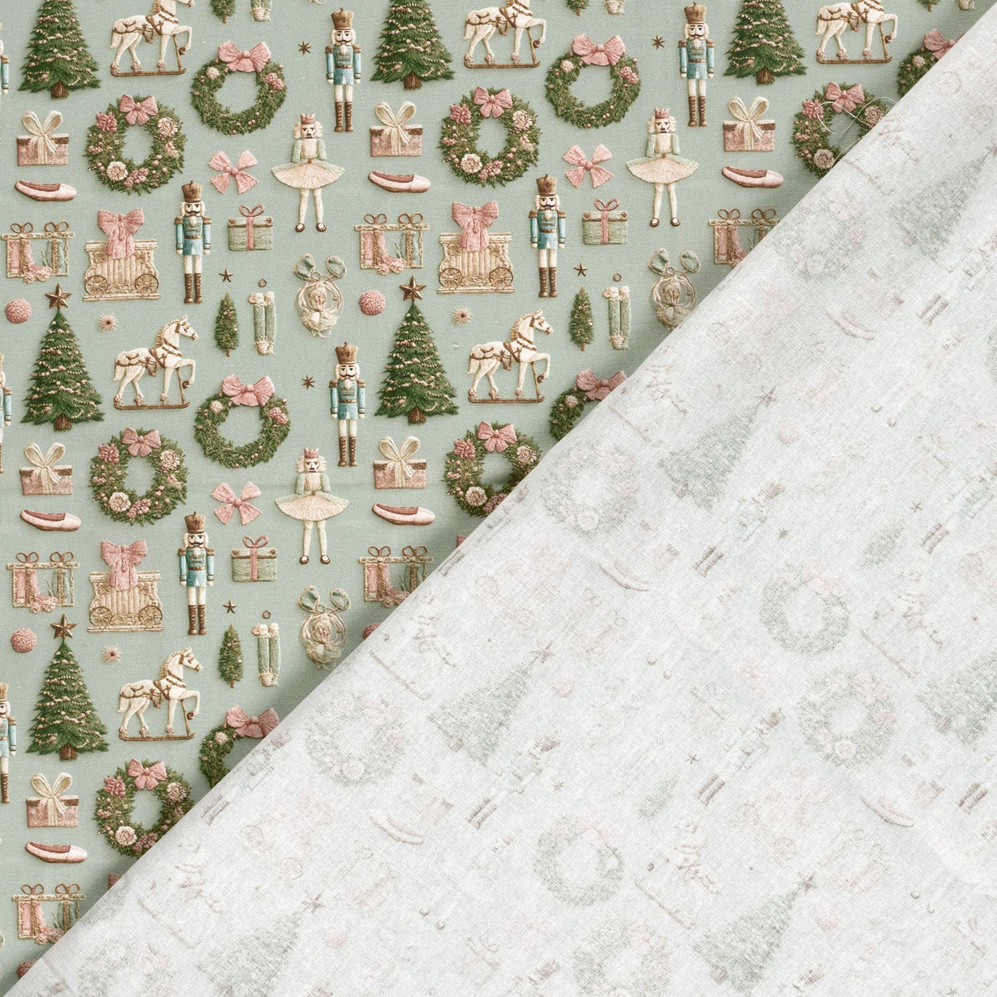 Premium 100% Cotton Fabric-Christmas Magic